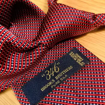 BROOKS BROTHERS 브룩스브라더스 넥타이 빨간색 보르도