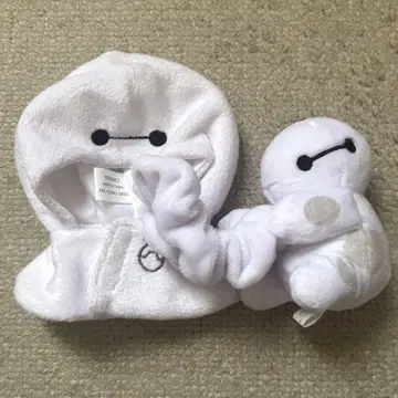 베이맥스 유니베어시티 코스튬 판초 스크런치 헤어 액세서리