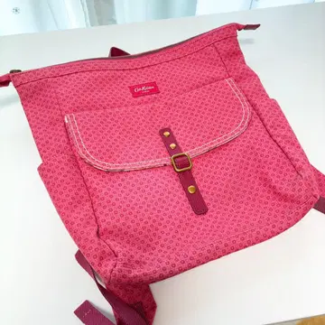 cath kidston 핑크 꽃무늬 백팩