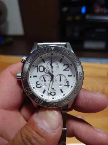 NIXON THE 42-20 CHRONO 손목시계 레어