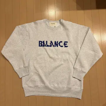 ANACHRONORM BALANCE 로고 맨투맨 사이즈 3