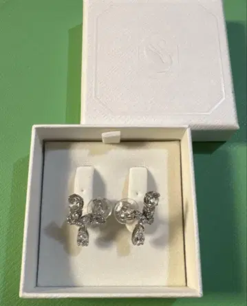 스와로브스키 매트릭스 클립 귀걸이 귀걸이 와타나베 쇼타