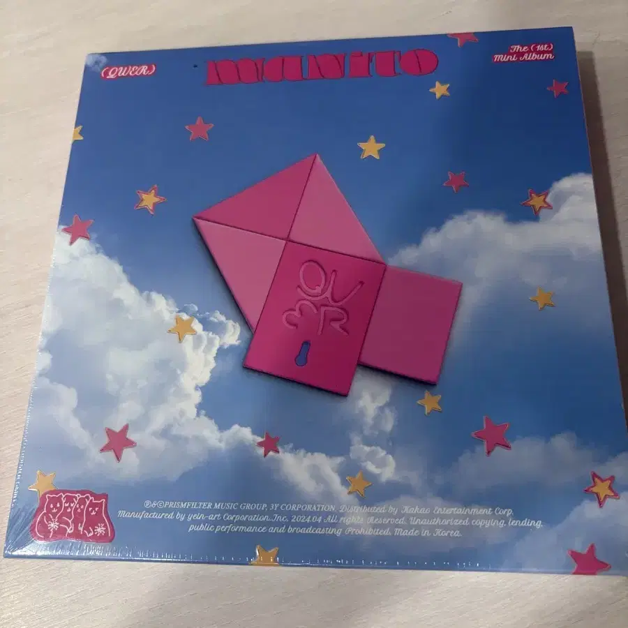 QWER MANITO Album Sealed Secret Version on Bunjang Global Site.