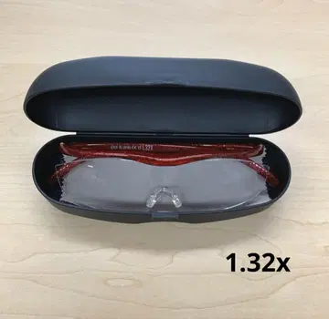 미사용 새상품 하즈키 루페 라지 1.32x 루비