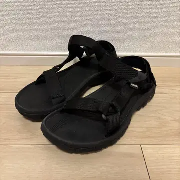 블랙 스포츠 샌들 조정 가능 teva 테바 27cm