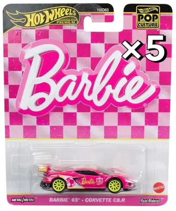 핫휠 BARBIE 65th CORVETTE C8.R 5대