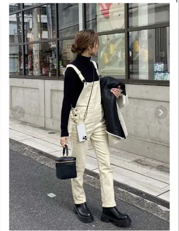 아이보리 데님 살로펫