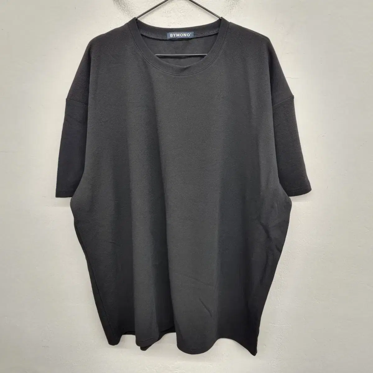 [125/5XL] 바이모노 링클프리 스판 반팔티 티셔츠