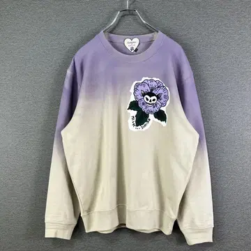 MILK 우에사카 스미레 콜라보 CAT SKULL 그라데이션 맨투맨 M
