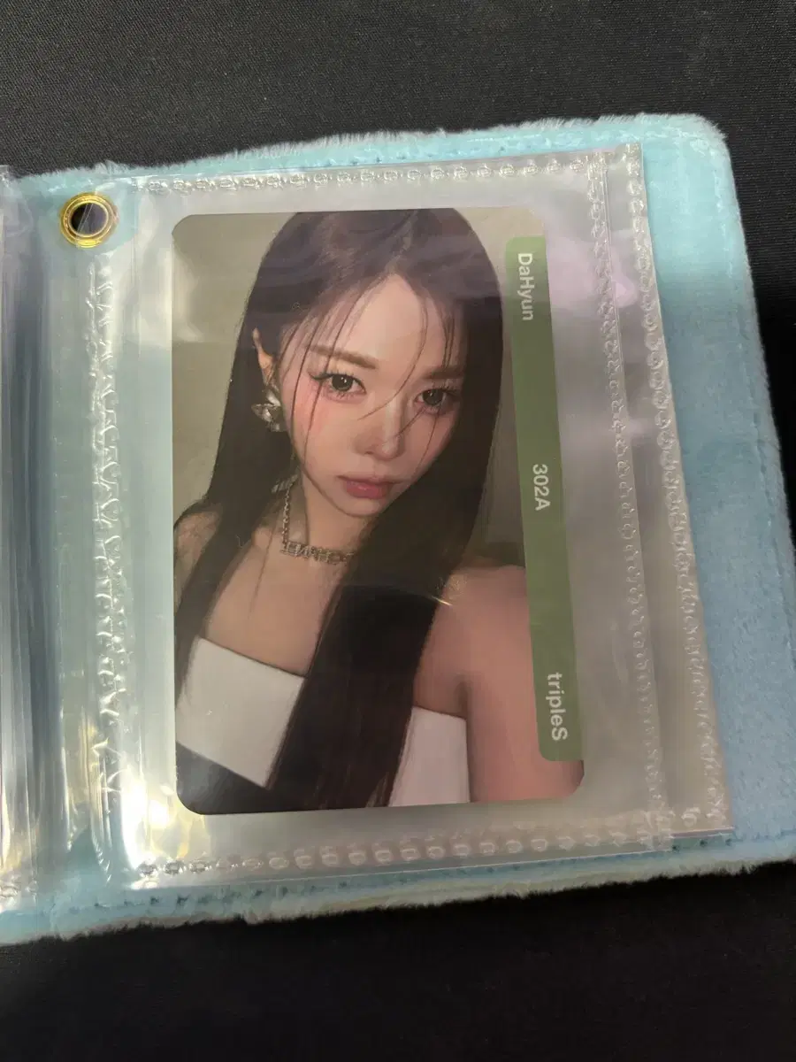 트리플에스 서다현 오브젝트 AA302 실물 미스캔