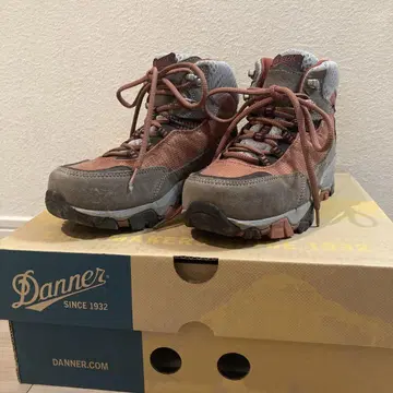 Danner 등산화 트레킹 5.5 US 23.5cm 오렌지/그레이