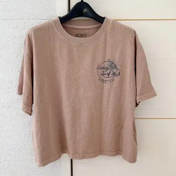 록시 숏 기장 티셔츠 반팔 상의