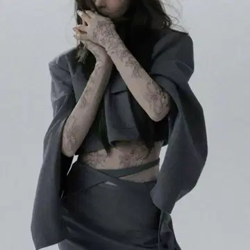 멜트 더 레이디 아이비 나노 스커트 블랙 S