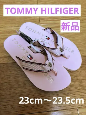 새상품 타미힐피거 비치 샌들 핑크 S 23cm-23.5cm