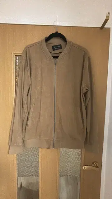 브라운 플리스 점퍼 XL