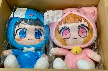 치로피의 BIG 앉은 봉제 인형 세트 치로루 피노