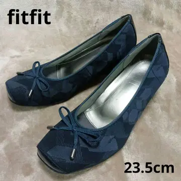 fitfit 네이비 펌프스 23.5cm 새상품급