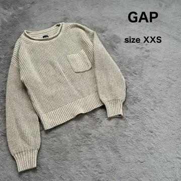GAP 갭 니트 스웨터 긴팔 니트 긴팔 스웨터 베이지 2XL