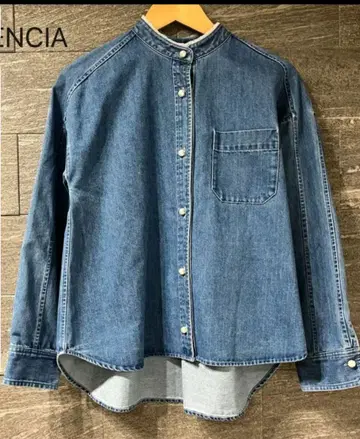 데님 자켓 버튼 여성용 HERENCIA
