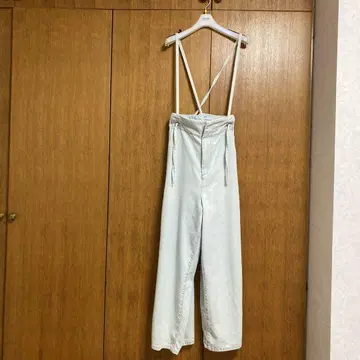라이트 블루 살로펫 오버롤