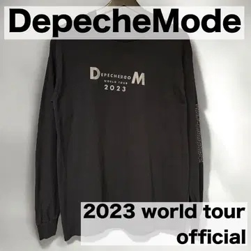 DepecheMode 2023 world tour official 롱 T