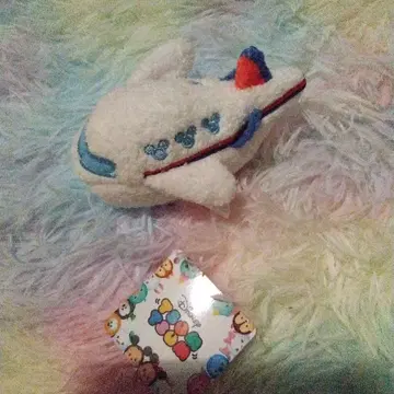 TSUM TSUM 공항 한정판 디즈니 비행기 봉제 인형 약 10cm