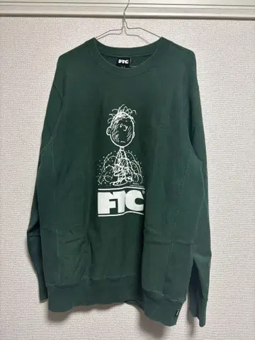 FTC 다크 그린 크루넥 트레이닝복