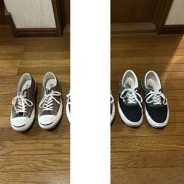 컨버스 잭 파셀과 반스 스니커즈 2켤레 세트 배송비 포함