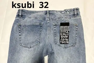 ksubi 스비 스키니 데님 청바지 32 블루
