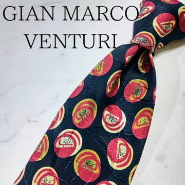 GIANMARCOVENTURI 잠마르코 벤투리 넥타이 실크 네이비