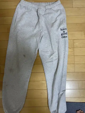 have a good time 스웨트 팬츠 L 그레이