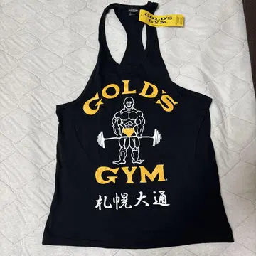 GOLD'S GYM 블랙 탱크탑 M 사이즈