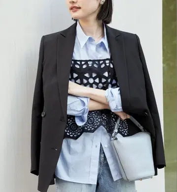 Plage Twill W Breasted 자켓