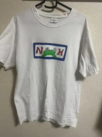 Noah frog skateboards 프린트 반팔 티셔츠 남성용