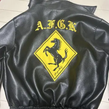 A FEW GOOD KIDS AFGK 가죽 자켓 XL