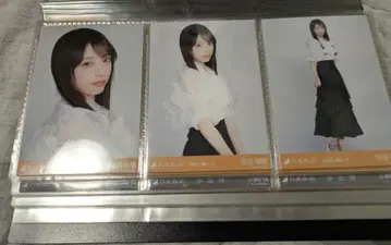 노기자카46 브로마이드 야다 모에카 빅 보타이 블라우스 컴프