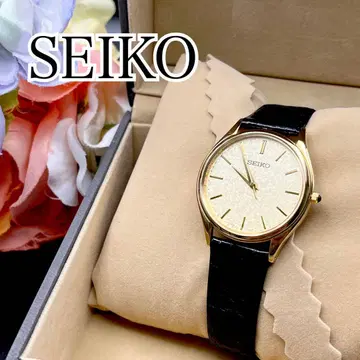 레어 작동 손목시계 SEIKO 세이코 돌체 골드 새상품 배터리 D59