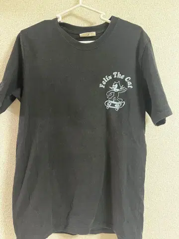 Felix The Cat 블랙 티셔츠 L 사이즈