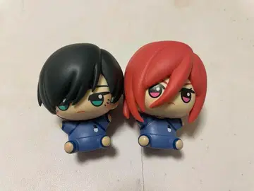 블루 록 앉은 피규어 치기리 효마 이토시 린