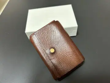 미니 지갑 Cajon 카혼 컴팩트 지갑 렌마 천연 가죽