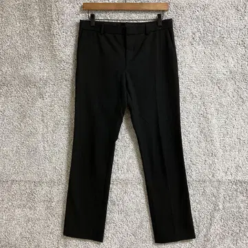 유니클로 UNIQLO 64cm 스트레치 스트레이트 팬츠 슬랙스 오피스