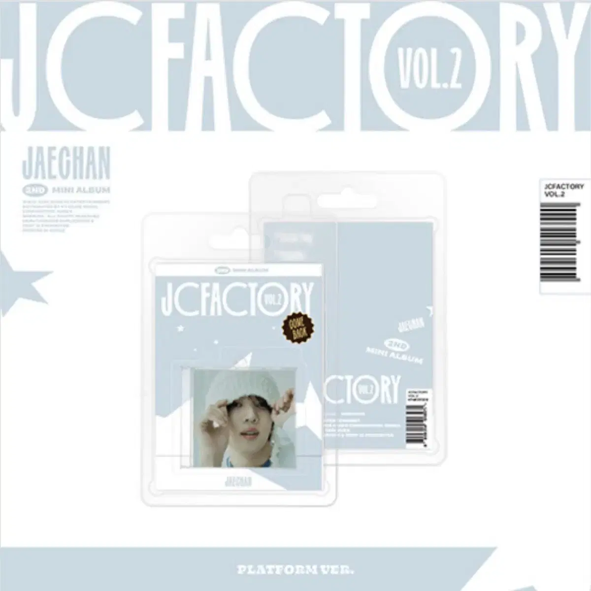DKZ Jaechan Poster Boy Sealed Platform Album