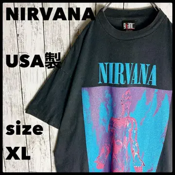 NIRVANA 닐바나 티셔츠 XL 양면 프린트 슬리버 USA제