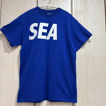 WIND AND SEA 파랑 티셔츠