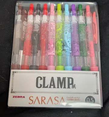 CLAMP 전 젤 볼펜