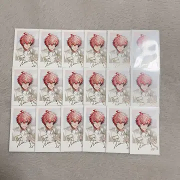 아카기 웬 니지산지 6주년 폴라로이드풍 카드