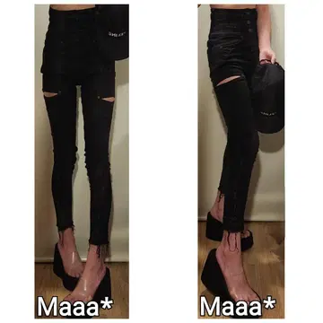 EMODA 사이드 컷 하이 웨스트 패진스