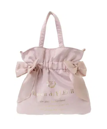 신상 메종 드 플뢰르 더블 리본 2WAY 토트백
