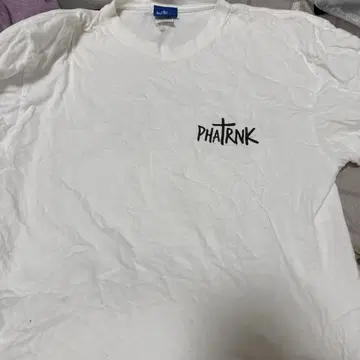 PHATRNK 화이트 티셔츠 L 사이즈 반팔