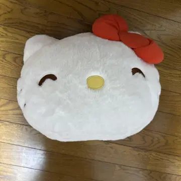 헬로키티 얼굴 빅 쿠션